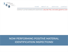 Tablet Screenshot of int-consult.com